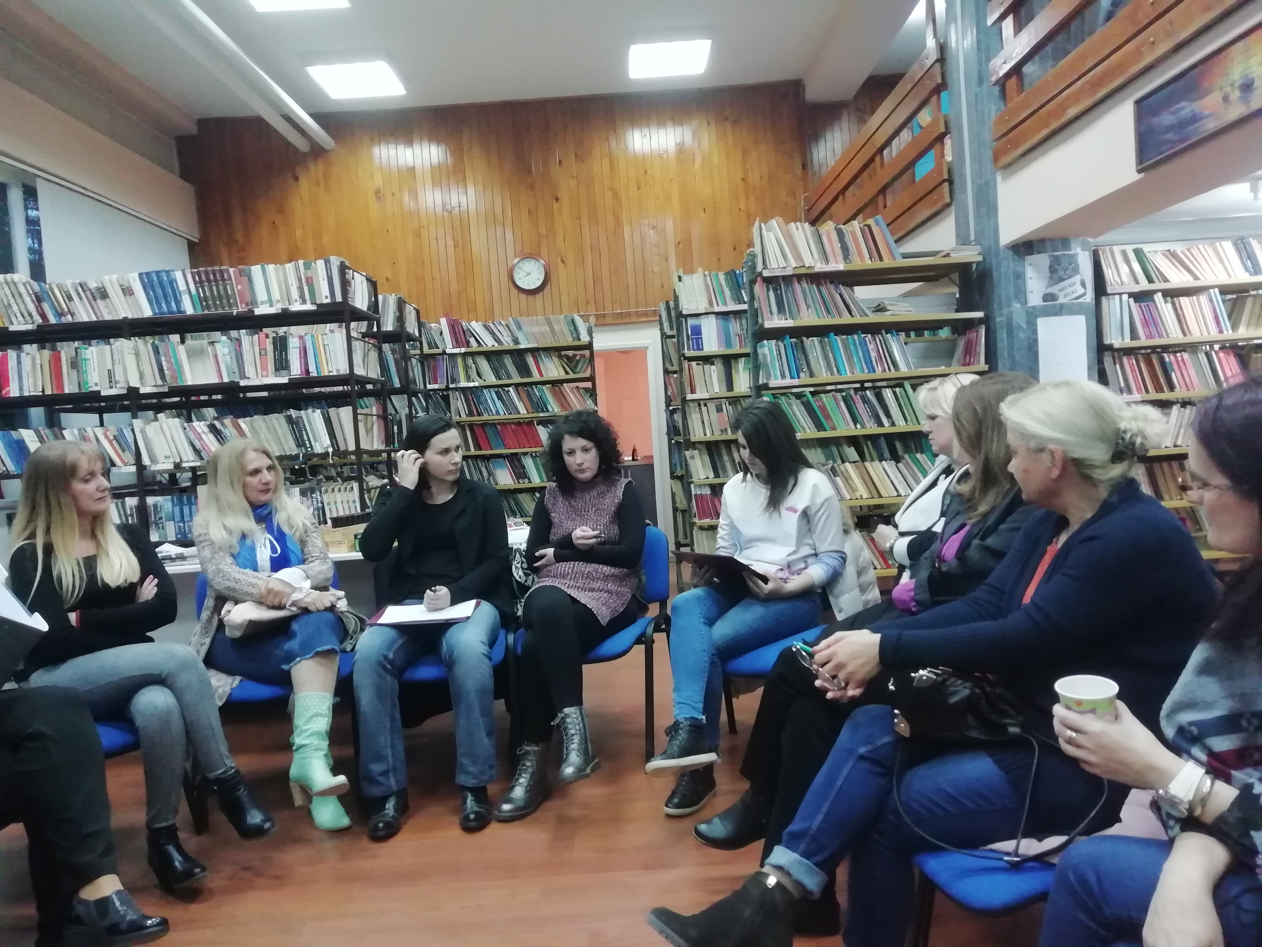 Psihološka radionica "Pričajmo o..." u Biblioteci u Кostolcu